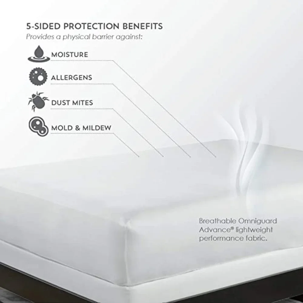 Pure Care Cal King Mattress Protector + Frio Rapid Chill 5 sided protection NEW